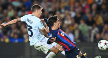 Pari e spettacolo al Camp Nou: l’Inter pareggia 3-3 con il Barca e vede gli ottavi di Champions