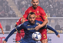 Lecce e Fiorentina si dividono la posta al Via del Mare: Kouame risponde a Ceesay