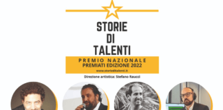 Il premio “Storie di talenti” al Teatro Golden di Roma sabato 12 novembre