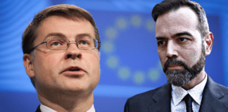 Dombrovskis straparla sul debito italiano, Borgonovo replica ▷ “Ma quale deficit, caro perdigiorno?”
