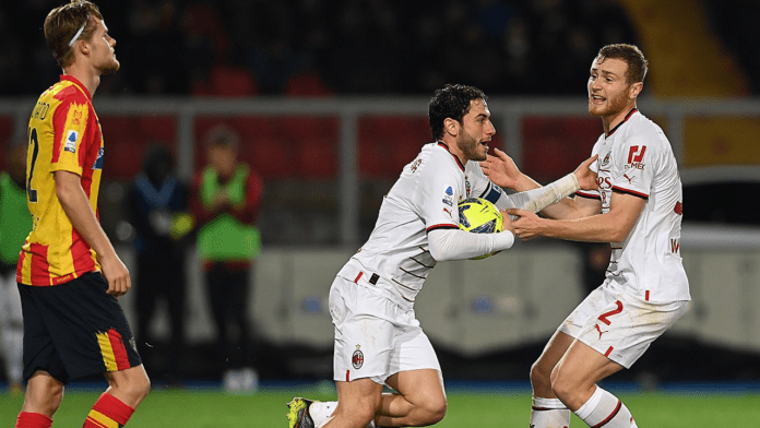 Il Milan inciampa a Lecce: rossoneri acciuffano il 2-2 Crediti: https://twitter.com/SoloMilan68/status/1614341160587124738/photo/1
