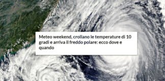 Disastro climatico non pervenuto ▷ “Sentite l’ultimo scivolone meteorologico che ricorda due anni di disinformazione”
