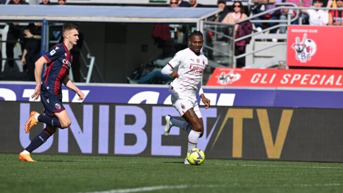 Semaforo giallo per il Milan, resiste il Bologna ▷ Polemiche su un possibile rigore al 90′