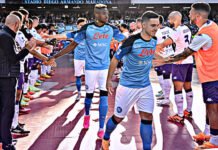 Napoli Fiorentina, 1-0: buona la prima da campioni d’Italia