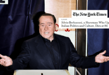 La reazione del New York Times alla notizia di Berlusconi e quel titolo “che spiega come ci vedono”