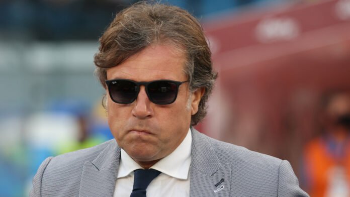 Giuntoli in conferenza stampa, le prime parole da ds bianconero ▷ Il punto su Lukaku e Vlahovic