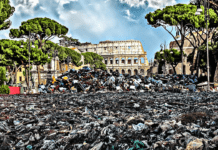 Roma sommersa dai rifiuti per la città ▷ “Non ci sono abbastanza mezzi”