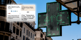 Clima, il nuovo errore (doloso) che mistifica le temperature ▷ “I giornali ci cascano o cosa?”