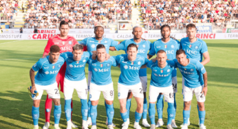 Il Napoli c’è ed è sempre lo stesso, il Frosinone ci prova ma Osimhen dice no