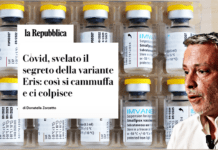 Repubblica: “Svelato il segreto della variante Eris” ▷ Frajese: “Niente di vero, basta allarmismi”