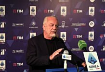 Irrompe De Laurentiis durante la conferenza sui diritti Tv ▷ Parole durissime su DAZN, poi bacchetta gli altri presidenti