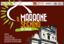 Sagra del marrone di Segni, tutto pronto per la 66esima edizione