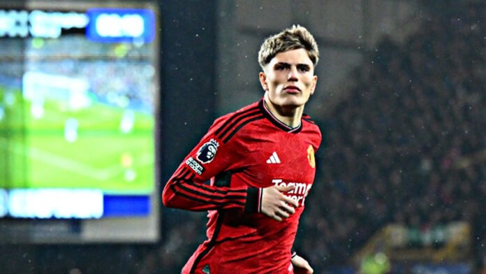 Garnacho come Rooney e Ronaldo: la rovesciata (e l’esultanza) è da incorniciare