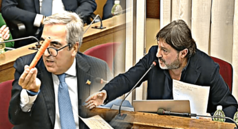 Ranucci svela in diretta il retroscena su Gasparri ▷ “Presiede società di cybersecurity collegate a Israele”