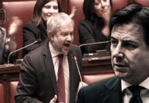 Mes, l’attacco storico alla Camera di Borghi contro Conte ▷ “Lei è un traditore signor Presidente!”