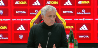 Mourinho replica a Mauro nel post-partita ▷ Focolari: “Parliamoci chiaro, quella di sputare sul piatto è una st***zata”