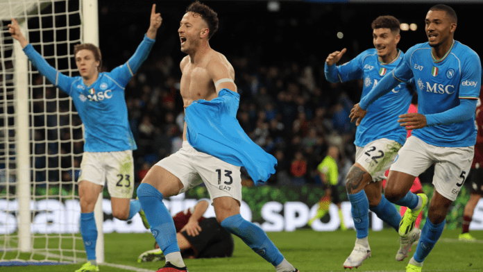 Sassuolo – Napoli finisce in goleada: tanti i regali per la squadra di Calzona napoli salernitana