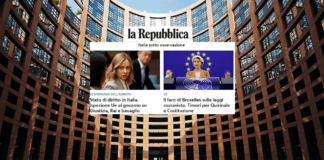 L’UE mette l’Italia “sotto osservazione” ▷ Spuntano titoloni minacciosi in prima pagina