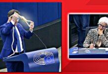 Ciocca attacca Lagarde e le mostra il cappio ▷ “Questo è l’effetto delle vostre politiche criminali”