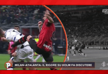 Milan, diretta infuocata sul rigore di Holm ▷ “Quest’immagine è falsa!”