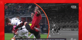 Milan, diretta infuocata sul rigore di Holm ▷ “Quest’immagine è falsa!”