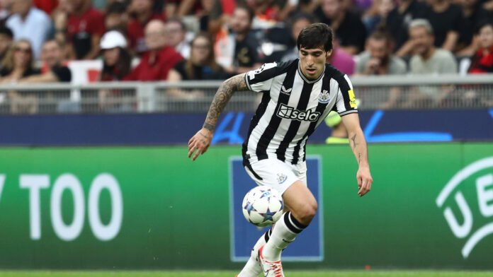 Tonali accusato dalla federcalcio inglese: avrebbe violato 50 volte la regola sulle scommesse