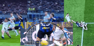 Frendrup-Barella: per Ayroldi è rigore ▷ La polemica in diretta: “Vuoi dire che simula?”, “Sì”