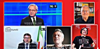 Mentana e Giorgetti promuovono una truffa live… ma non sono loro ▷ “Eppure il video è ancora lì”