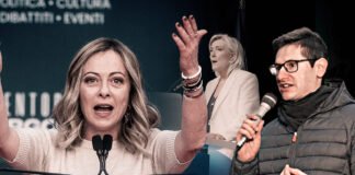 Borgognone punge sulla “valanga nera” ▷ “Meloni cuore nero? Macché: a stelle e strisce”