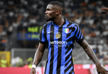 L’Inter supera l’Empoli e resta in scia del Napoli: 3-1 al Meazza marcus thuram