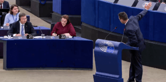 Vannacci vs Dombrovskis in Europarlamento ▷ “Tacciano i cannoni! Lei ha dimenticato ogni valore”