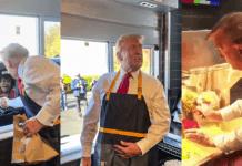 Trump sfotte Kamala e va a lavorare da McDonald’s ▷ “Ora ho lavorato qui 15 minuti più di lei”