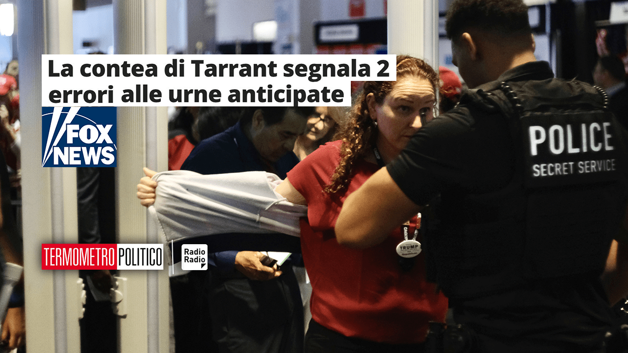 Il Texas solleva l'allarme brogli 