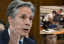 Blinken contestato in diretta nazionale mentre parla della tregua a Gaza: “E pontifichi di libertà?”