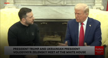 Trump e Zelensky litigano in mondovisione: “Giochi con la terza guerra mondiale” | Il commento di Borghi