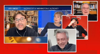 La7, prima serata: “La libertà di non vaccinarsi è fascista” | Il commento di Frajese e Contri