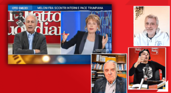 Travaglio sbertuccia Gruber dopo la domanda su Trump ▷ “Quali leggi internazionali?” | La reazione live