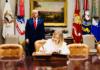 Incontro tra Giorgia Meloni e Donald Trump a Washington, 17 aprile 2025