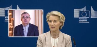 Alessandro Barbero e Ursula von der Leyen