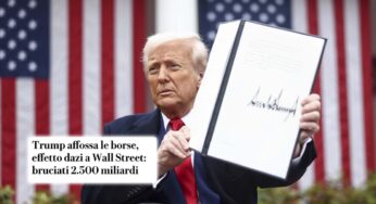 “Bruciati miliardi!”: la falsa notizia dei dazi di Trump spiegata da Rinaldi ▷ “Ecco cosa non torna”