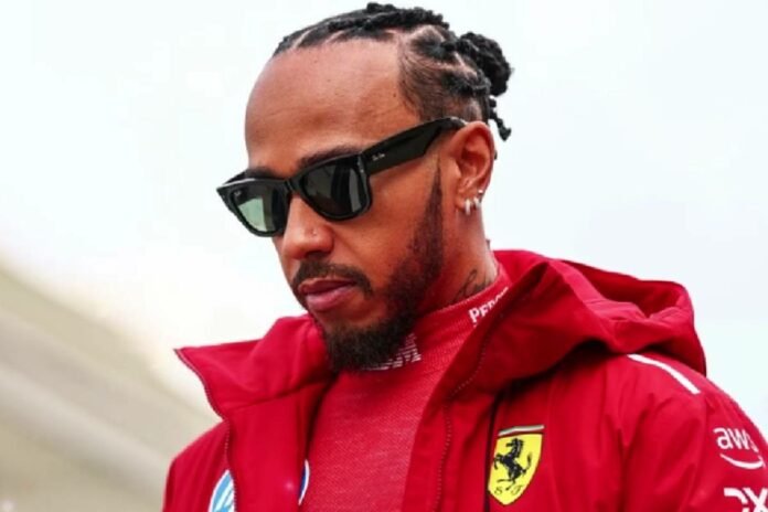 Lewis Hamilton in Ferrari