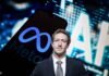 Meta nei guai per la dipendenza dei minori: “Ma l’ultima sentenza potrebbe non bastare a fermarli” Logo di Meta visualizzato su uno smartphone con intelligenza artificiale AI. Mark Zuckerberg.