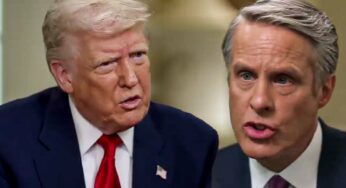 Trump litiga durante l’intervista ▷ “Biden? Siete i peggiori, sapevate tutto ma scrivete fake news”