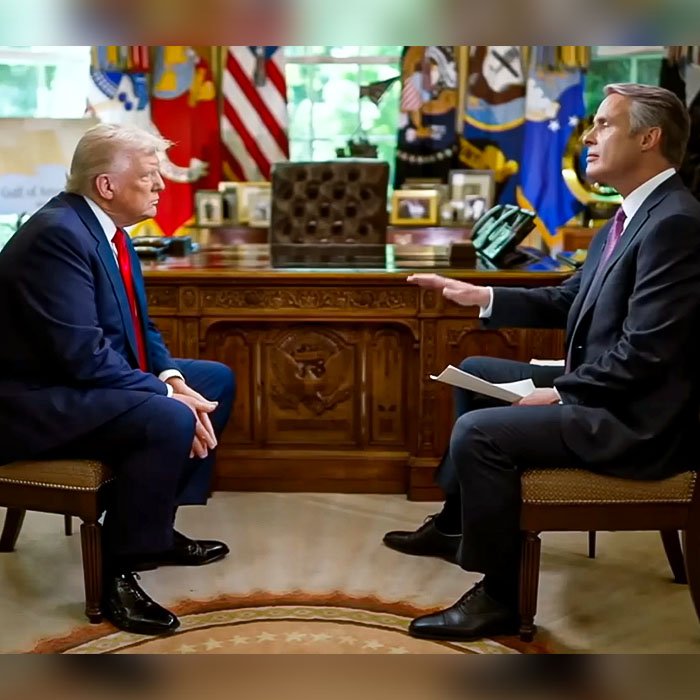 Donald Trump è stato intervistato da Terry Moran, giornalista della ABC News.