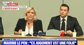 Il primo discorso di Marine Le Pen dopo la condanna ▷ “Il sistema ha lanciato la bomba nucleare”