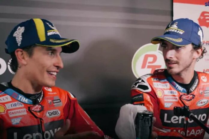 Marquez e Bagnaia