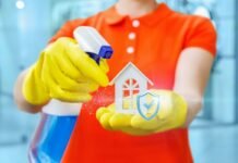 La casa non è mai realmente pulita se non passi lo straccio in questo punto: è un vero covo di sporco rappresentazione di una casa pulita