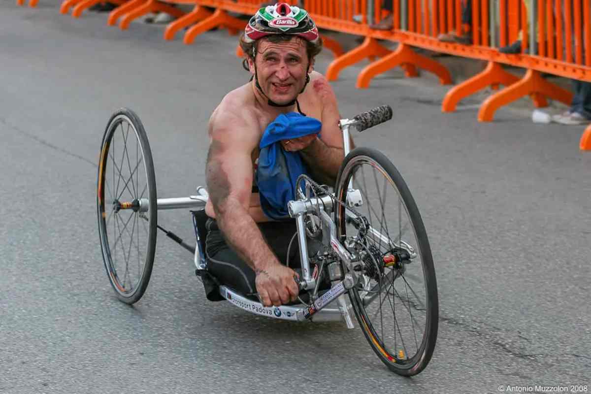 Zanardi alla Padova Marathon