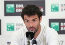 Matteo Berrettini in conferenza