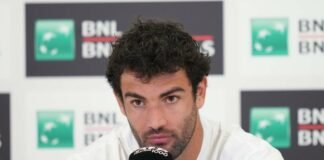 Matteo Berrettini in conferenza
